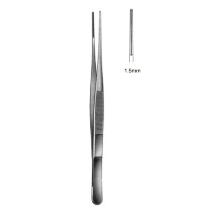DeBakey-Diethrich Fcps Atrauma 1.5mm, 15.0cm