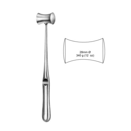 Williger B/Mallet lead filled 340g, 28mm,24cm