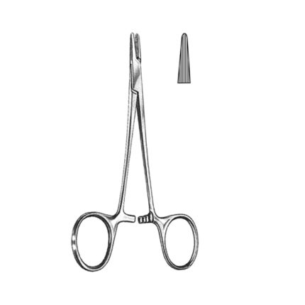 Derf/Converse Needle Holder longi. serr 12.5cm