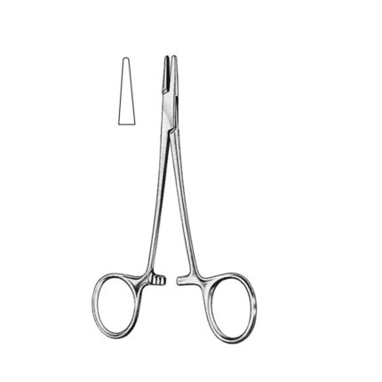 Webster Needle Holder smooth 13cm