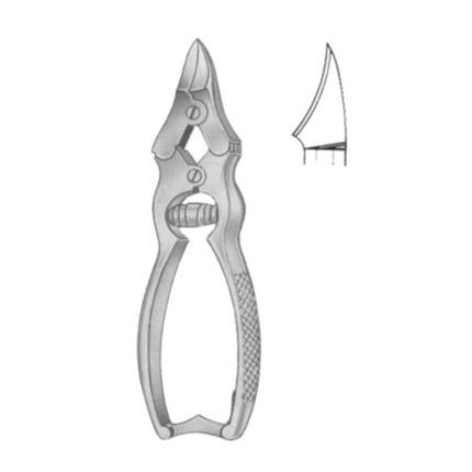 Fine Nail Cutter M/Action 15cm/6"