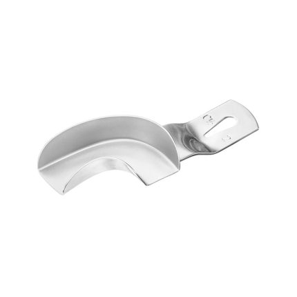 Impression tray, unperf., part., 1/2L, sz.2