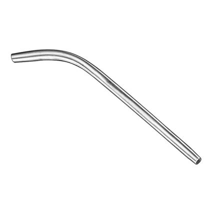 Suction tube, s.s., 14 cm, 5 mm diam.