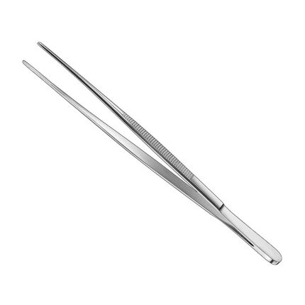 Dissecting forceps, 18 cm, str., delicate