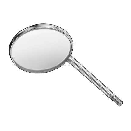 Mouth mirrors, plane, size 4, 12 ea.