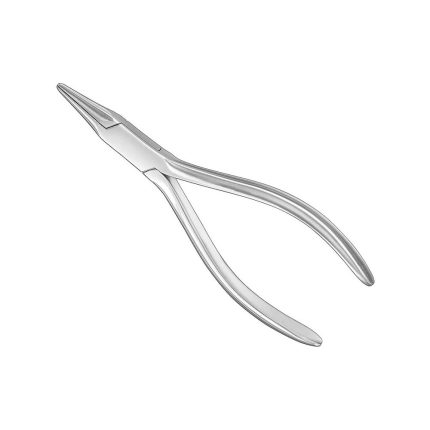 Flat nose pliers, 14 cm, cross-cut jaws
