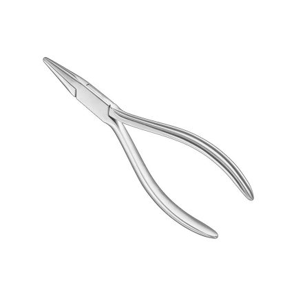 Flat nose pliers, 14 cm, smooth jaws
