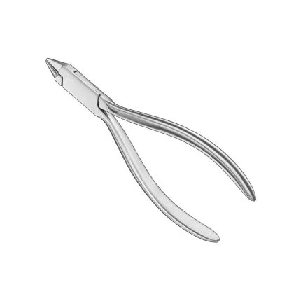 ANGLE, wire bending pliers, jaws rnd./flat