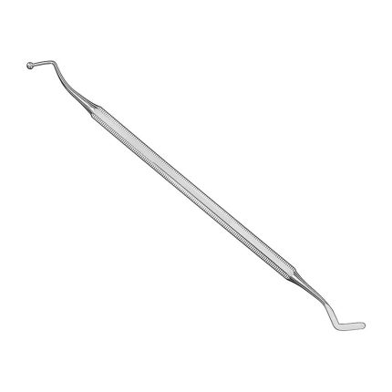 Plugger, ball shap./spatula, horiz., sz.11