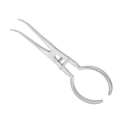 STOKE, rubberdam clamp forceps, 17, 5 cm